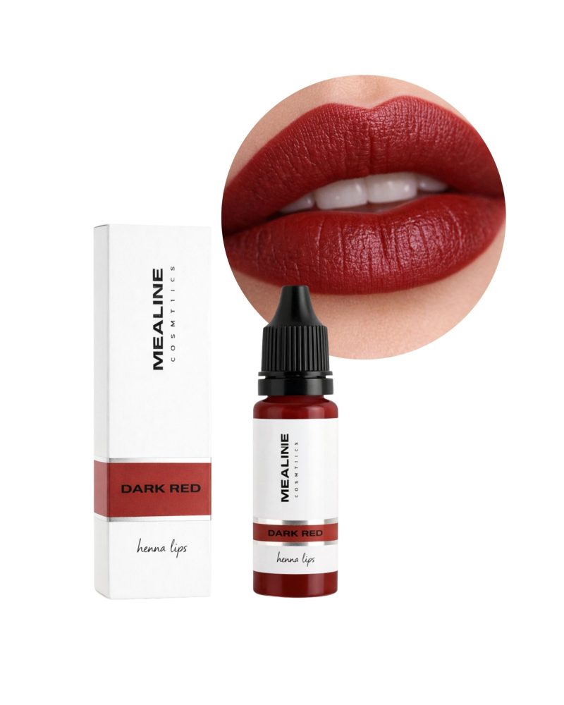 HENNA LIPS – DARK RED 80 aplikacji 10 ml