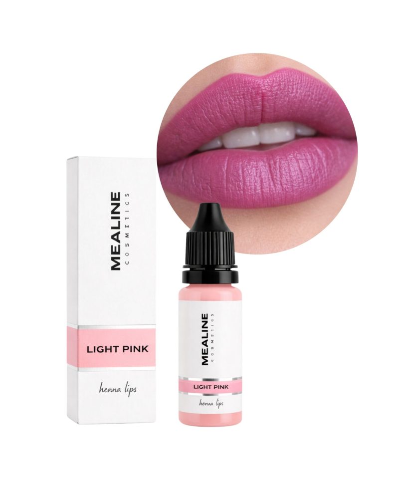 HENNA LIPS – LIGHT PINK 80 aplikacji 10 ml