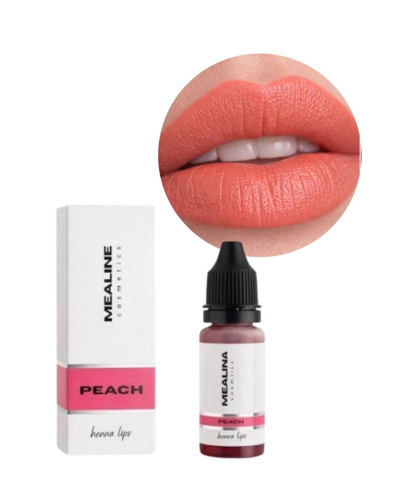 HENNA LIPS – PEACH 80 aplikacji 10 ml