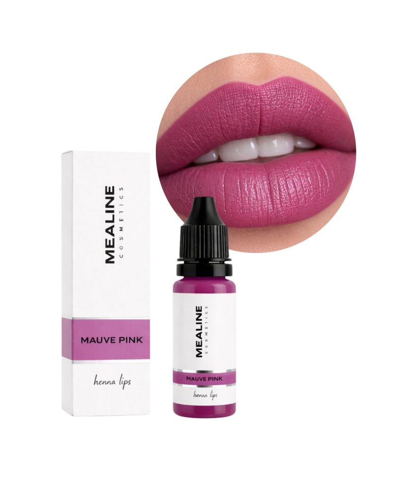 HENNA LIPS – PRETTY PINK ( MAUVE ) – CHŁODNY RÓŻ 80 aplikacji 10 ml